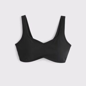 Abercrombie and Fitch YPB studioFLEX Sports Bra NWT Black